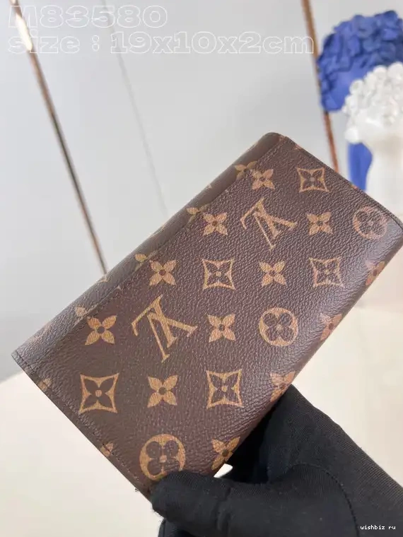 WIS Louis SARAH WALLET-19*10.5*2cm Vuitton 0611